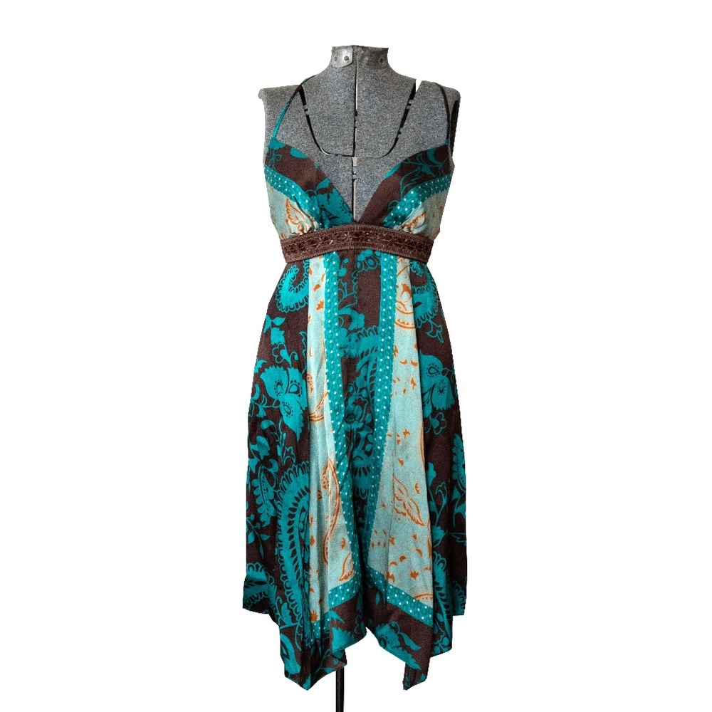Vintage Kaya Di Coco Silk Dress